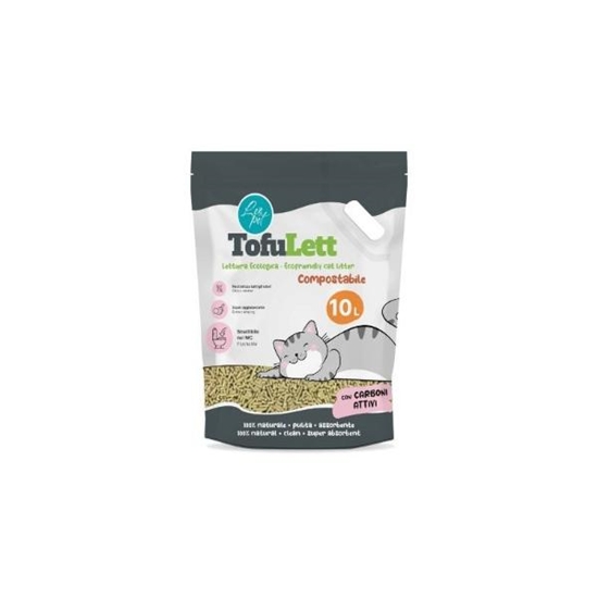 Picture of LeoPet Tofu Cat Litter Carbon: Natural, Odor-Control
